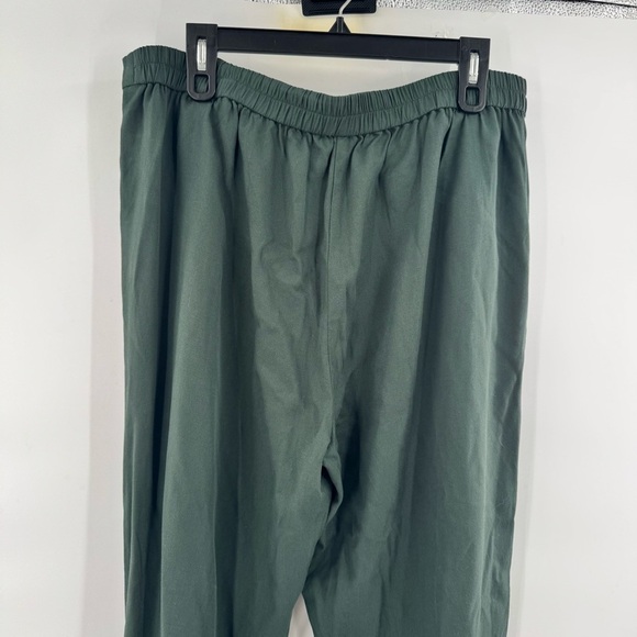 Eileen Fisher Green Dress Pants Relaxed Fit size L womens - Picture 7 of 10